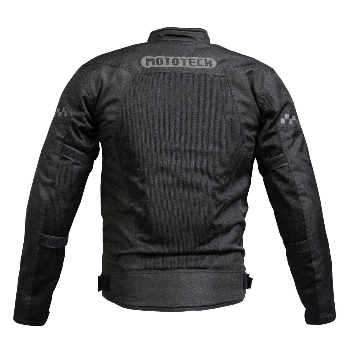 Breezer Mesh Motorcycle Riding Jacket - Black - Level 2