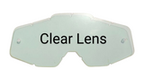 100% Goggles Full neon black plain tint - 1 YEAR WARRANTY