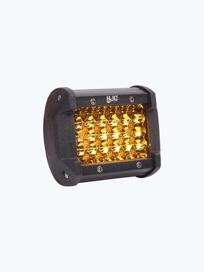 24 LED Yellow Square Foglight - Moto Modz