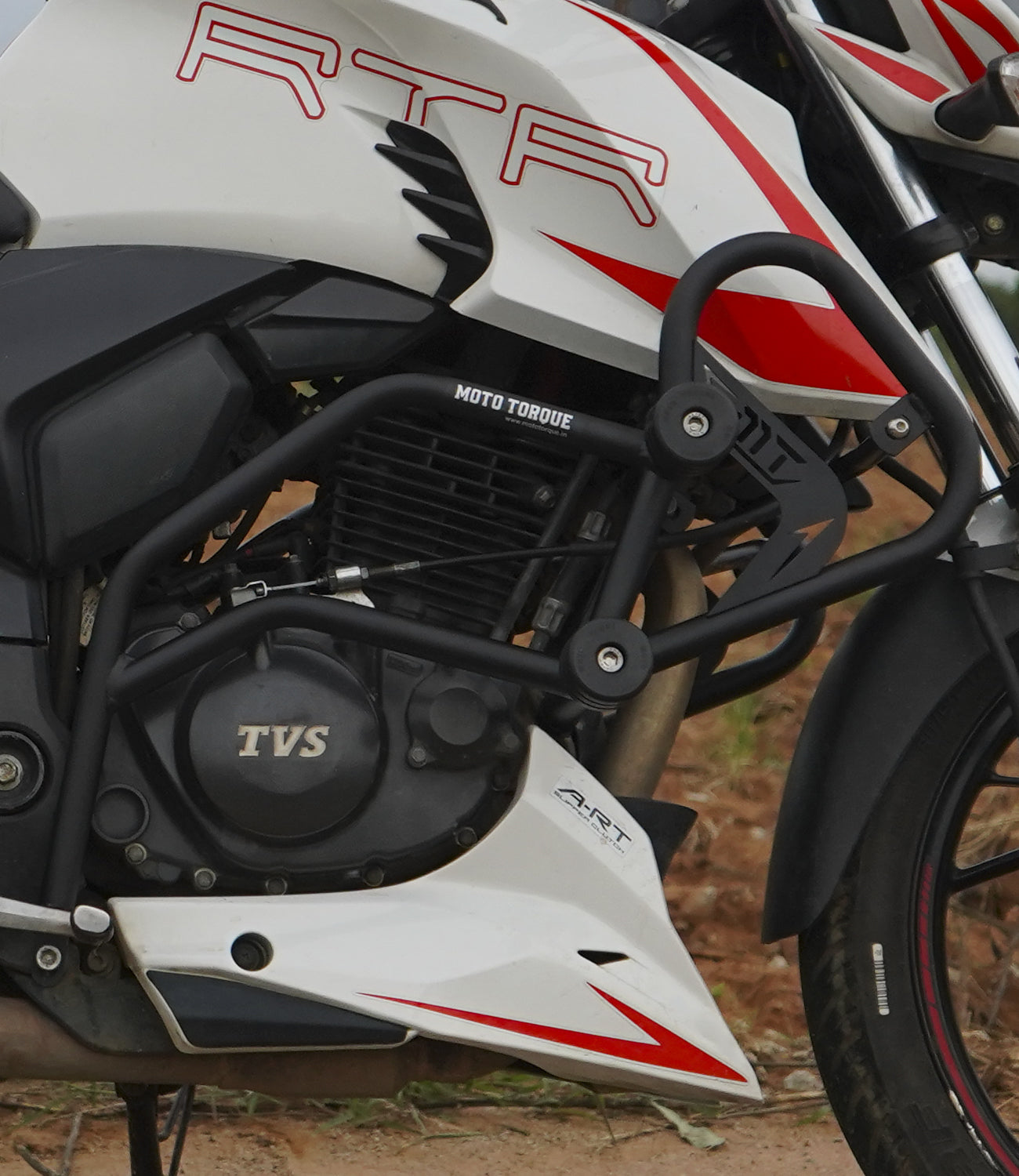 TVS APACHE RTR 200 4v CRASH GUARD