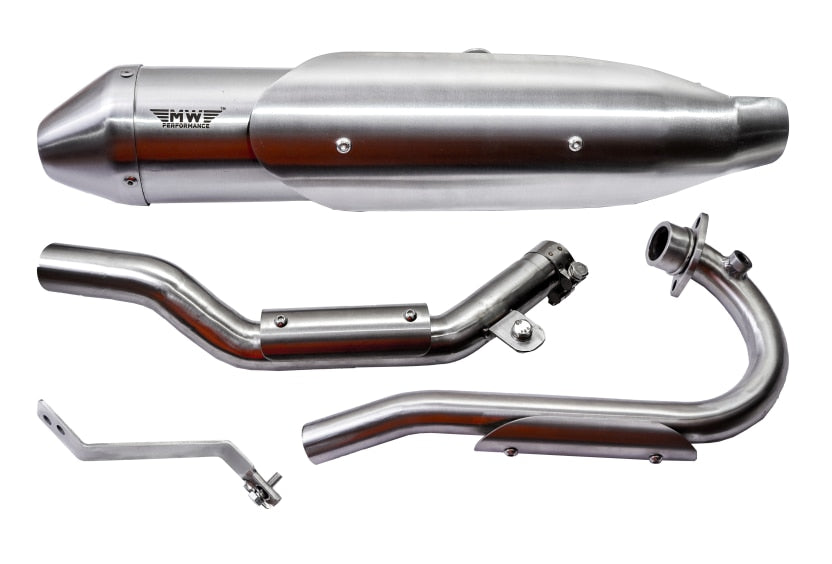 MOTOWINGS THRASHER EXHAUST FOR XPULSE WITH DB KILLER- BS6 (4 Valve)