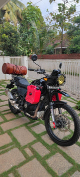 66Bhp duffle leather bag - Moto Modz