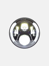 7 Inch LED Headlight With Side Park Light - Moto Modz