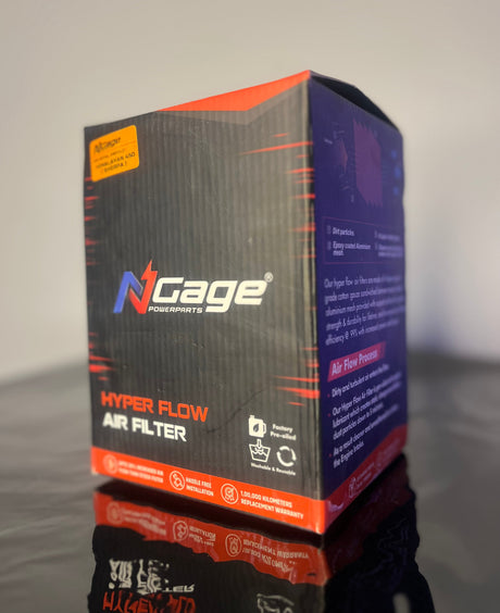 NGAGE Hyper Flow Air Filter for Bajaj Dominar 400 / Dominar 250 / NS 200 / NS 160 - NGAGE POWERPARTS