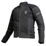 Breezer Mesh Motorcycle Riding Jacket - Black (Without Armours)