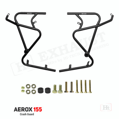 AEROX 155 Crash Guard with Metal Slider SB 712 – Ht exhaust