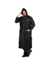 Zeel Power Long Coat Black