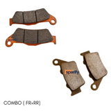 Brembo sintered brake pads set ( FRONT + REAR ) compatible for RE Himalayan 411/Scram 411/Hunter 350/Meteor 350- COMBO