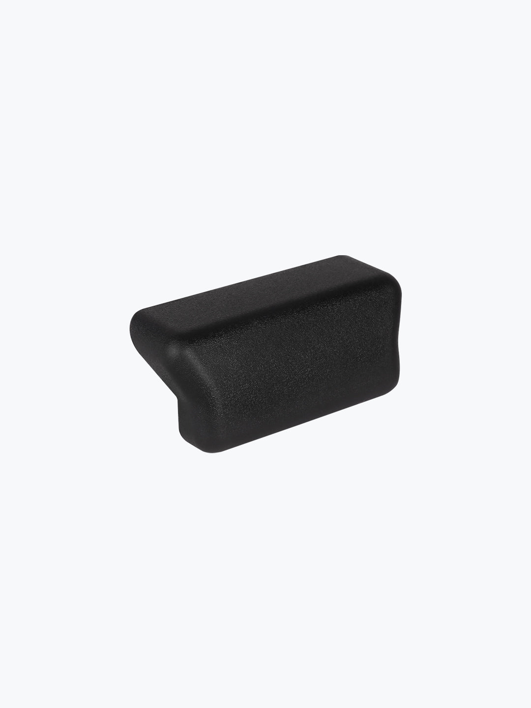 Top Case Back Rest Oval Pad Version 1 Black