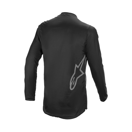 Alpinestars Fluid Graphite Jersey: Black Dark Grey