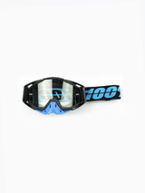 100% Goggles Black Blue Plain Tint