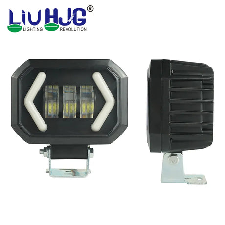 HJG Drl Foglight with Yellow+White Indicators