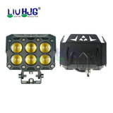 HJG 6 Led Projector Dual Color(White+Yellow)