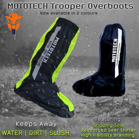 Trooper Boot Covers - Overboots - Fluo Green