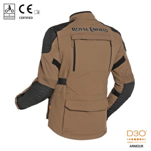 Royal Enfield Nirvik Brown Riding Jacket