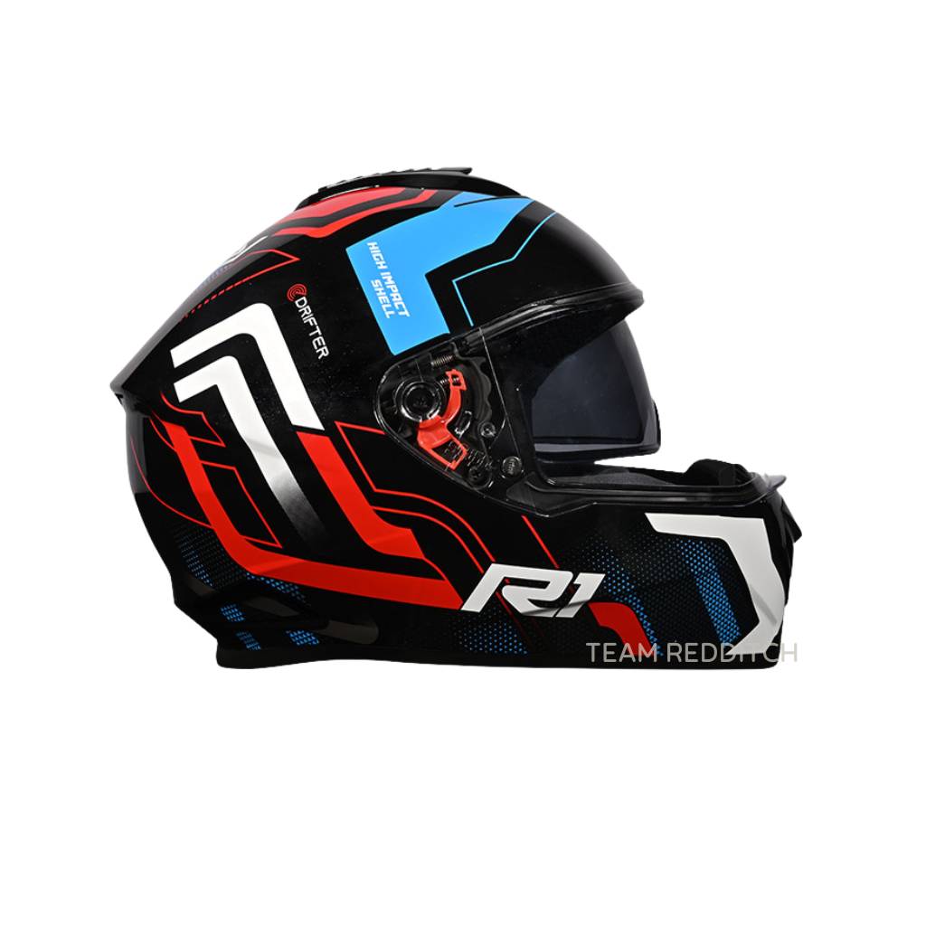 STUDDS DRIFTER D4 R1 BLACK RED N1 BLUE