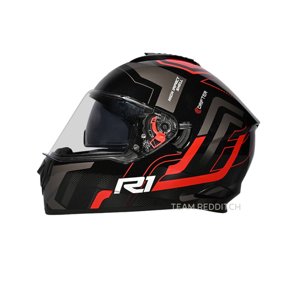 STUDDS DRIFTER D4 R1 BLACK N2 RED