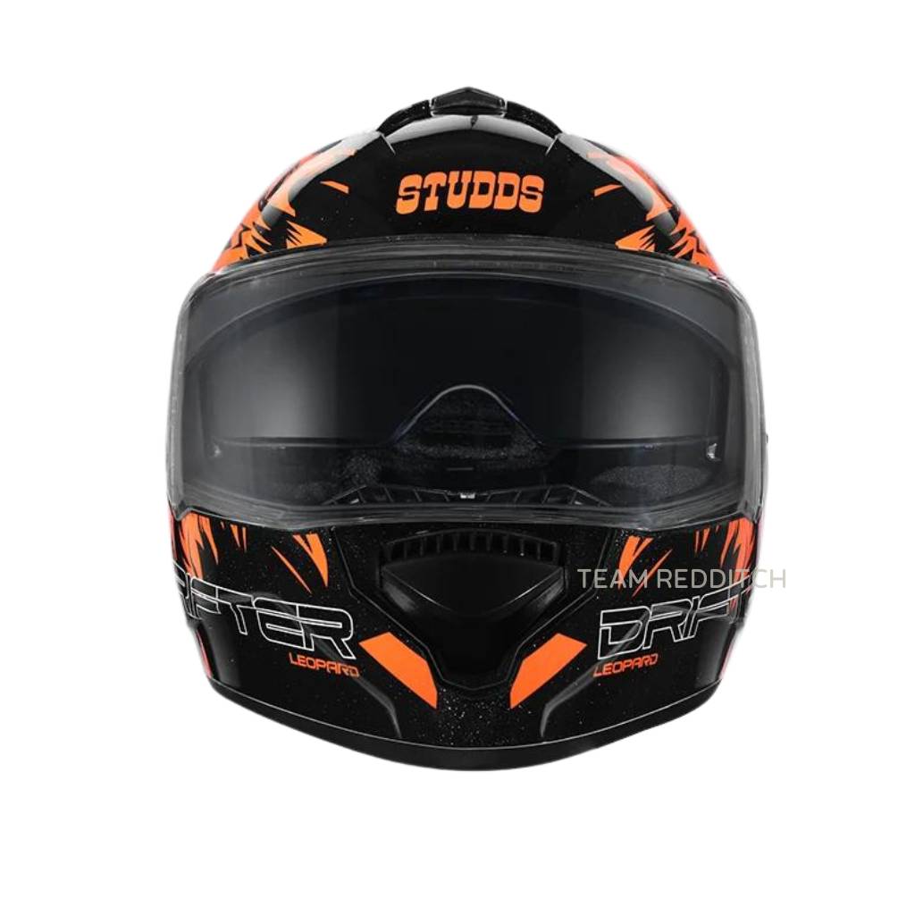 STUDDS DRIFTER D2 ORANGE N9 BLACK