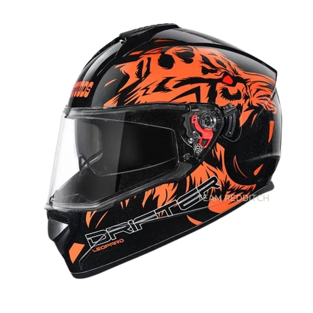 STUDDS DRIFTER D2 ORANGE N9 BLACK