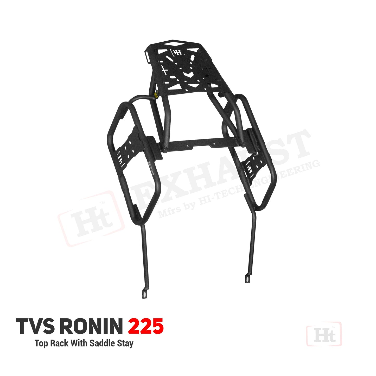 Top Rack With saddle stay For TVS RONIN 225 – SBTVS-116/ Ht Exhaust