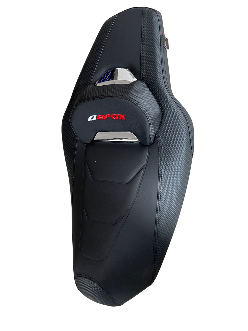 AEROX155 V2 TOURING SEAT ( Black With Red logo)