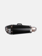 Akra Black End Carbon Exhaust - Moto Modz