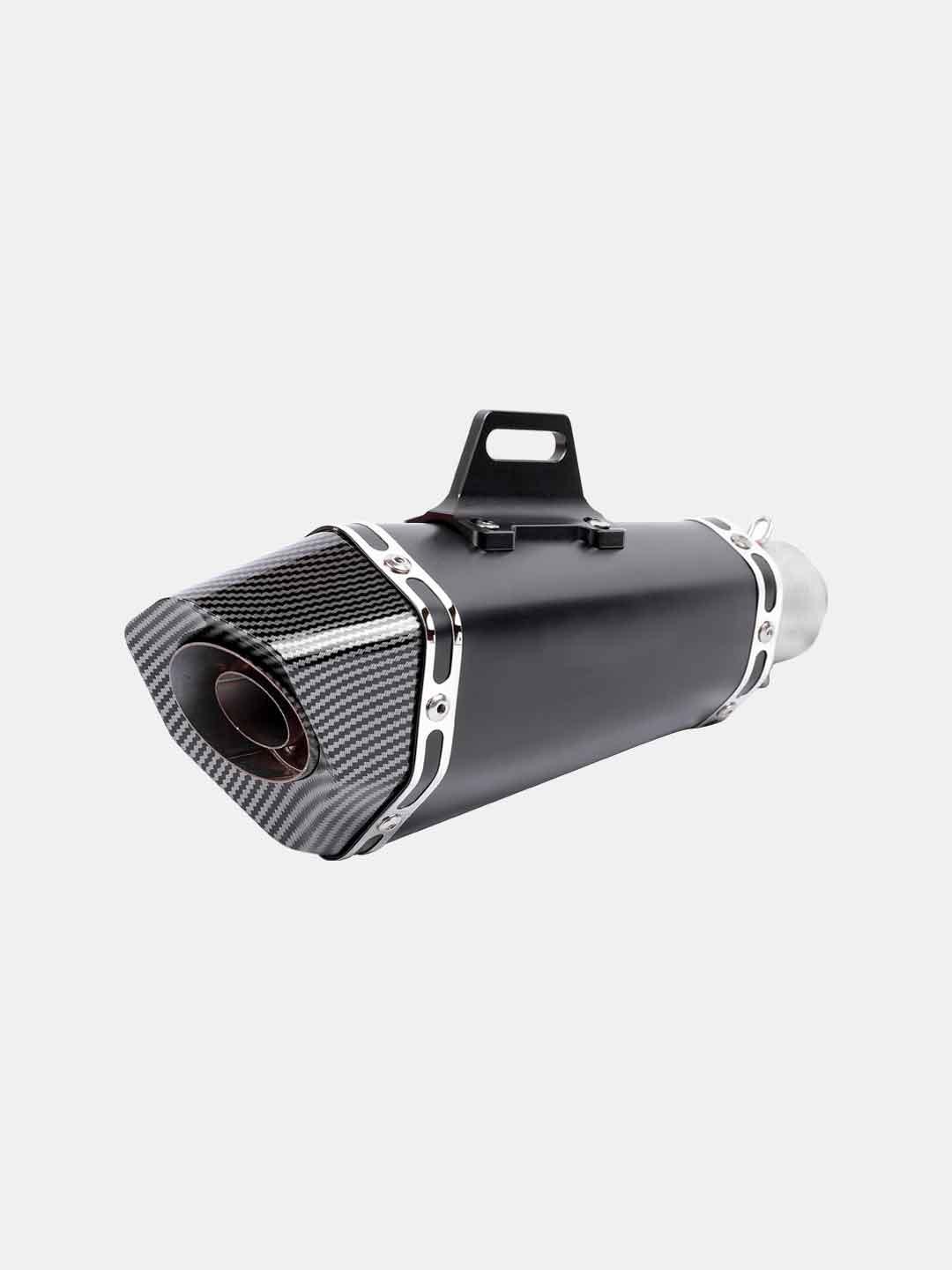 Akrapovic Exhaust End Carbon Black - Moto Modz