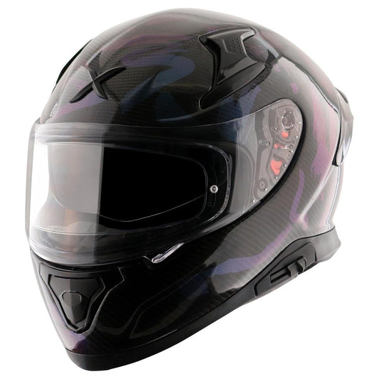 Apex Gloss Carbon Helmet - Moto Modz