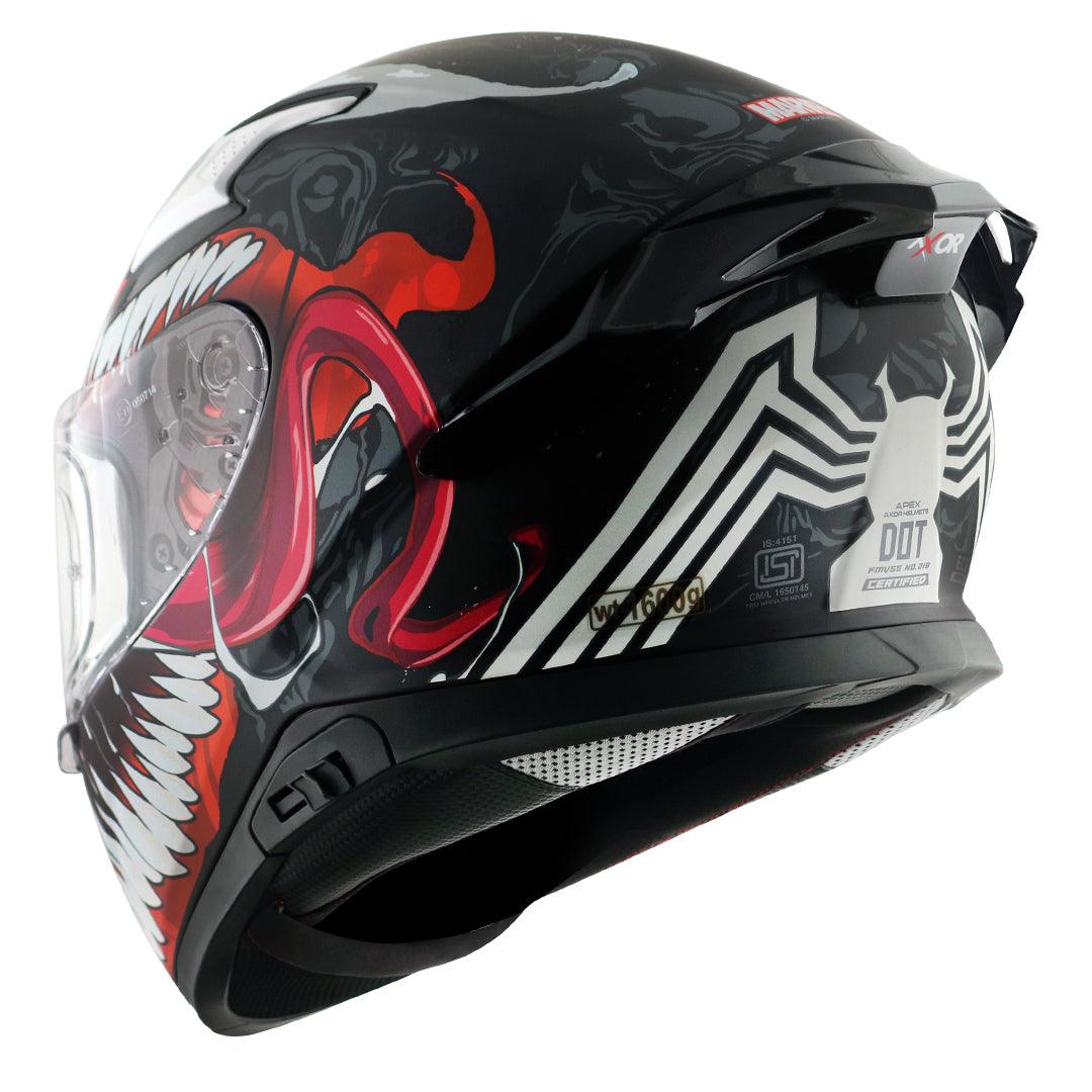 Apex Marvel Venom Helmet - Moto Modz