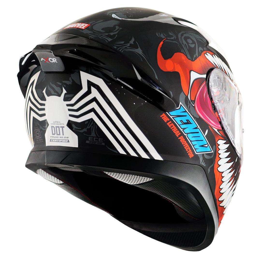 Apex Marvel Venom Helmet - Moto Modz