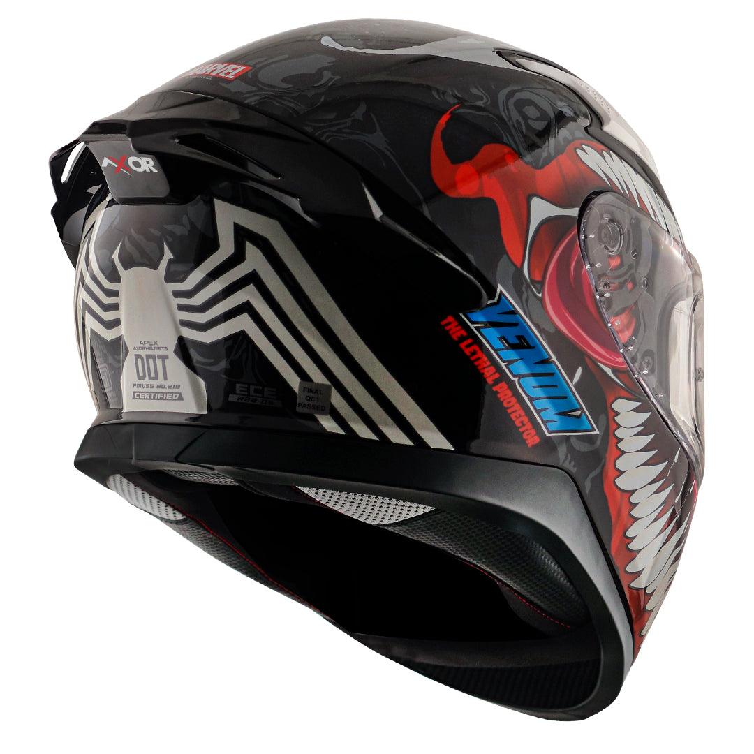 Apex Marvel Venom Helmet - Moto Modz