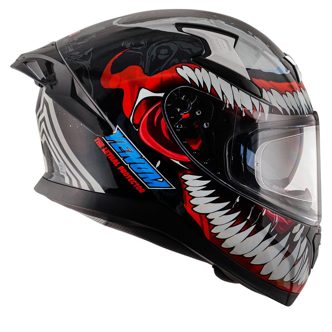 Apex Marvel Venom Helmet - Moto Modz