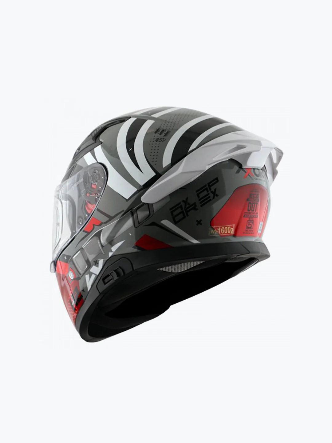 Axor Apex Hex-2 Cool Grey Red - Moto Modz