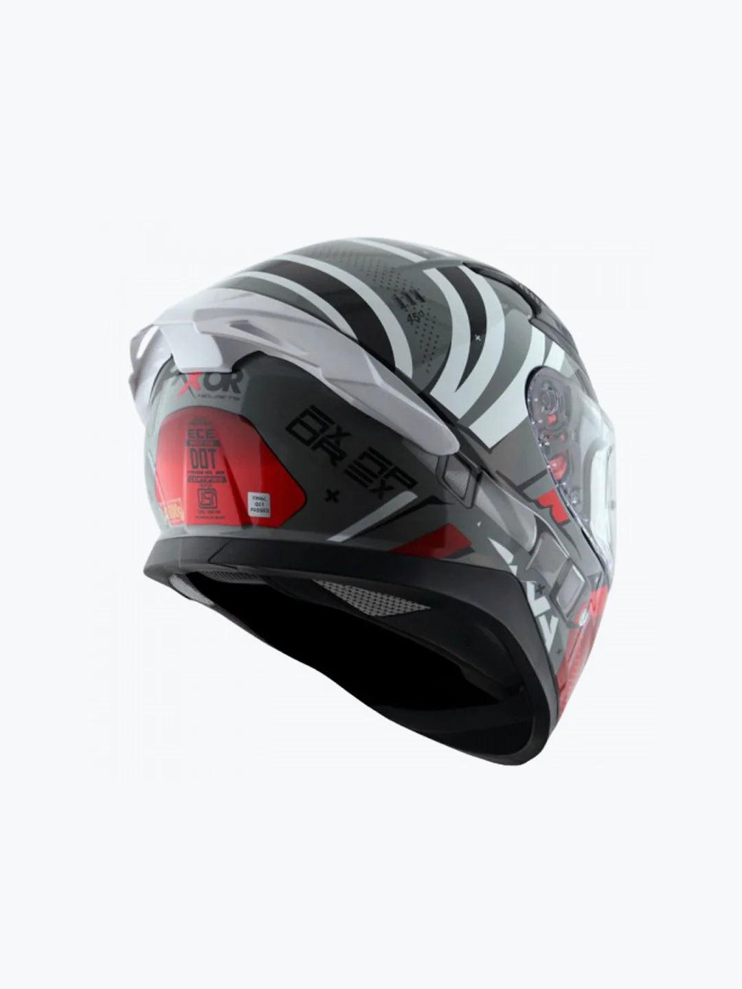 Axor Apex Hex-2 Cool Grey Red - Moto Modz