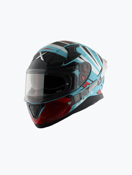 AXOR APEX HEX-2 HEX BLU RED - Moto Modz