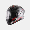 AXOR APEX TURBINE BLACK RED GREY - Moto Modz