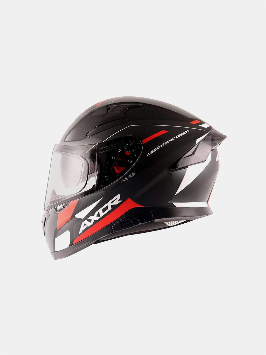 AXOR APEX TURBINE BLACK RED GREY - Moto Modz