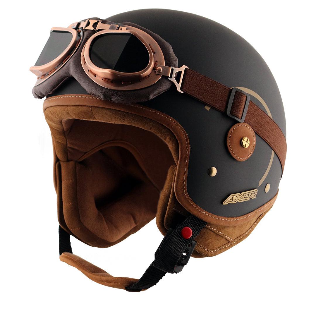 Axor Che Helmet With Ruin Goggle - Moto Modz