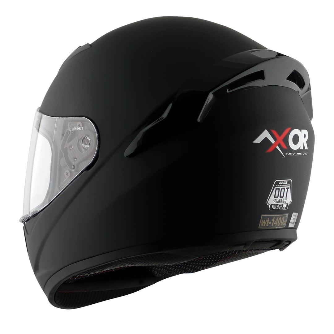 Axor Rage Solid Helmet - Moto Modz