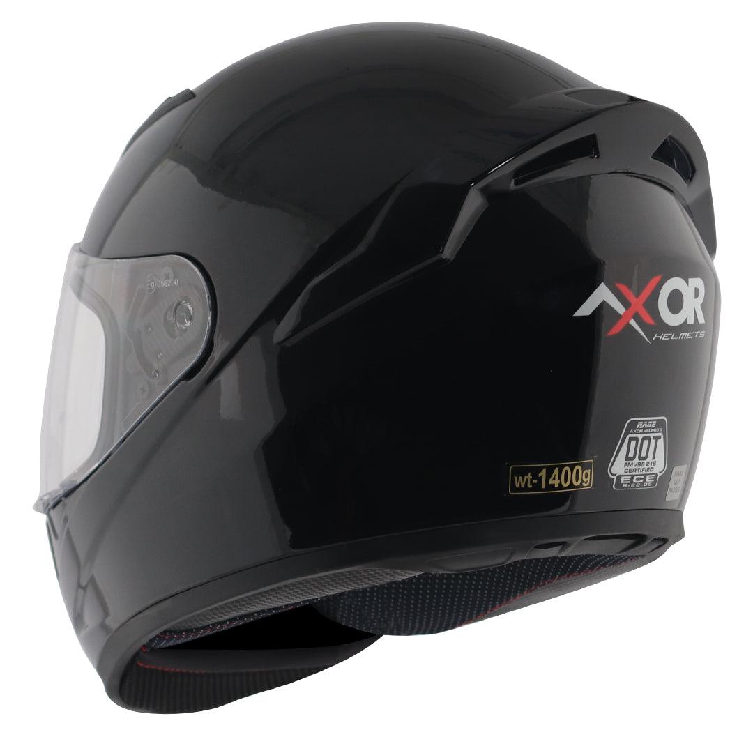 Axor Rage Solid Helmet - Moto Modz