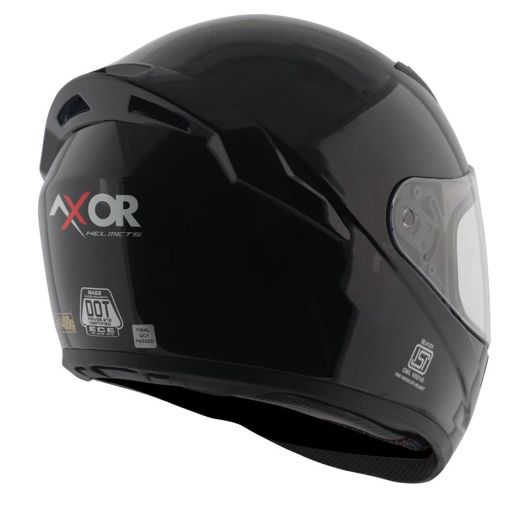 Axor Rage Solid Helmet - Moto Modz