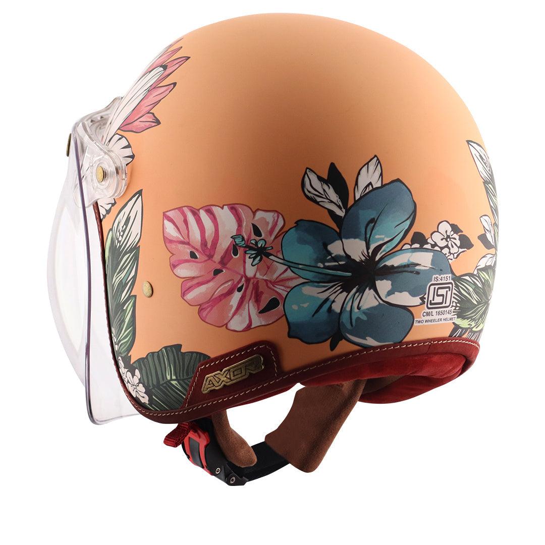 Axor Retro Jet Hawaii Women's Helmet - Moto Modz