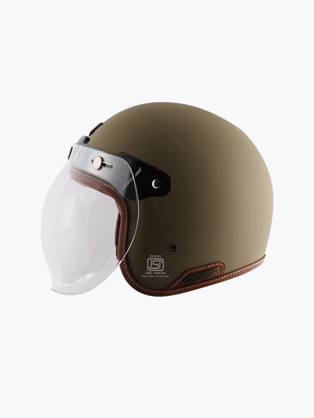 Axor Retro Jet Leather Dull Desert Storm - Moto Modz