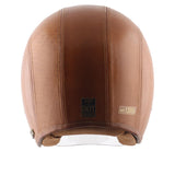 Axor Retro Jet Leather Helmet - Moto Modz