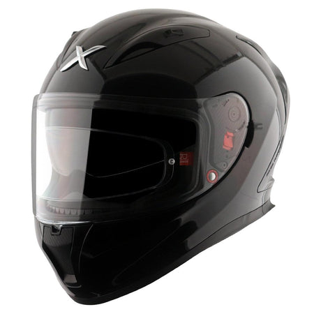 Axor Street Solid Black Helmet - Moto Modz