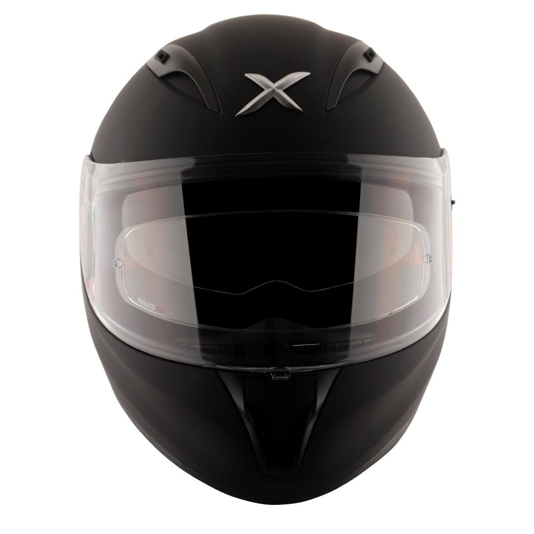 Axor Street Solid Black Helmet - Moto Modz