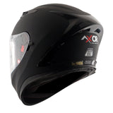 Axor Street Solid Black Helmet - Moto Modz