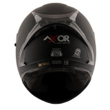 Axor Street Solid Black Helmet - Moto Modz