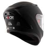 Axor Street Solid Black Helmet - Moto Modz