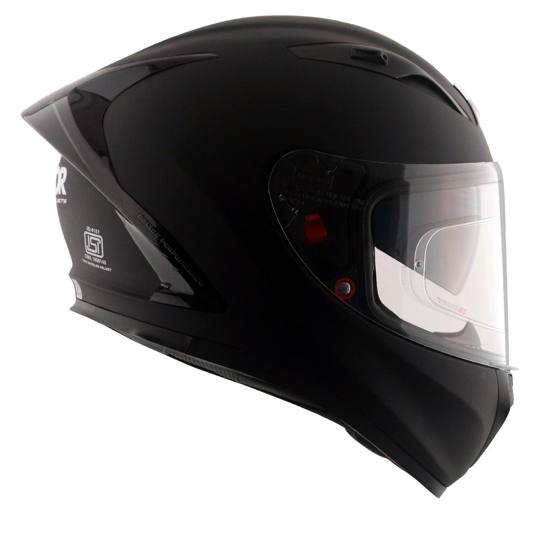 Axor Street Solid Black Helmet - Moto Modz